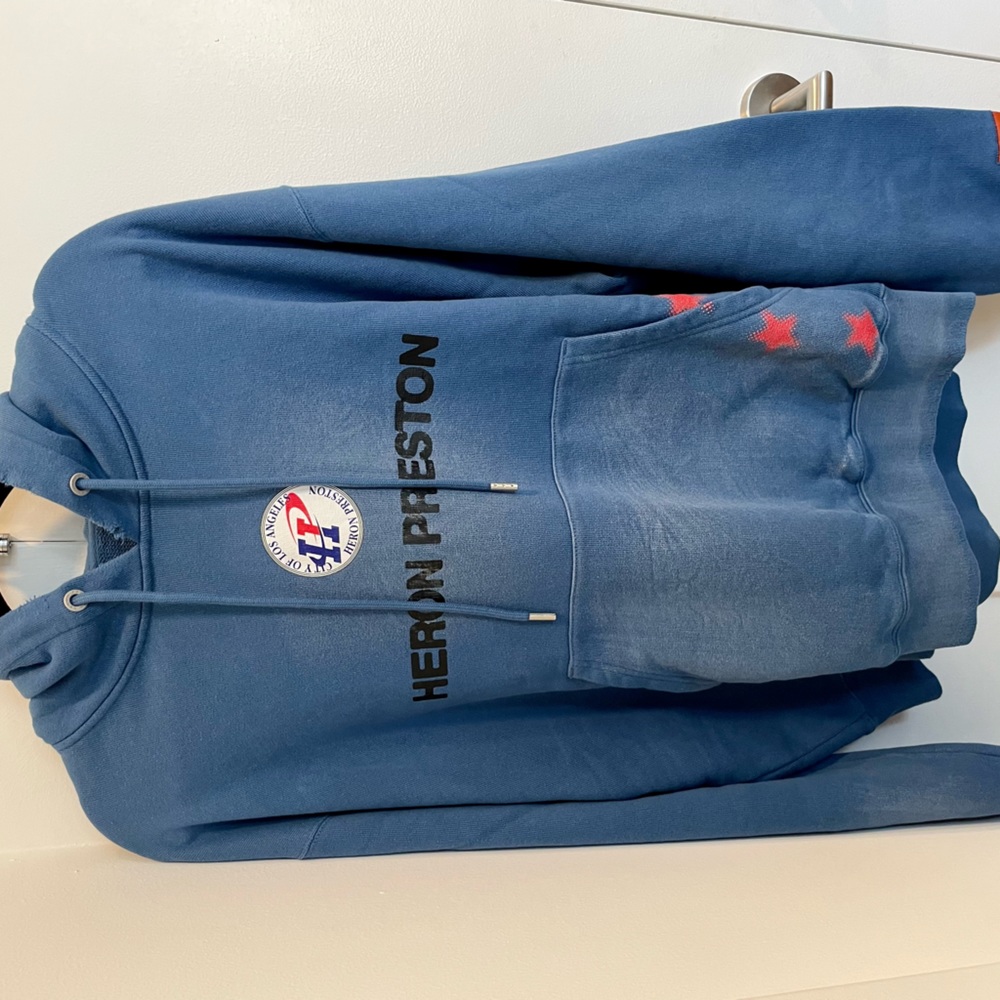 Rare & Exclusive NY Fashion Week Heron Preston Vintage Hail Mary Sweatshirt